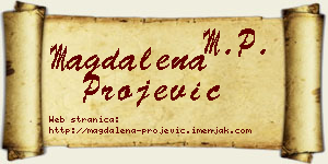 Magdalena Projević vizit kartica